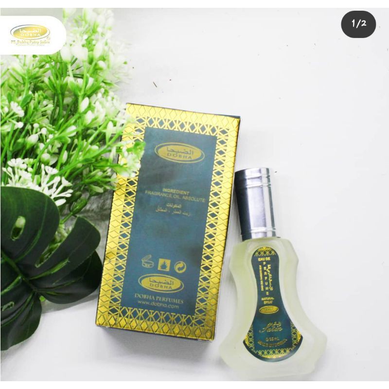 Minyak Wangi Parfum Dobha Spray 35ml Aroma Satin 100% Original