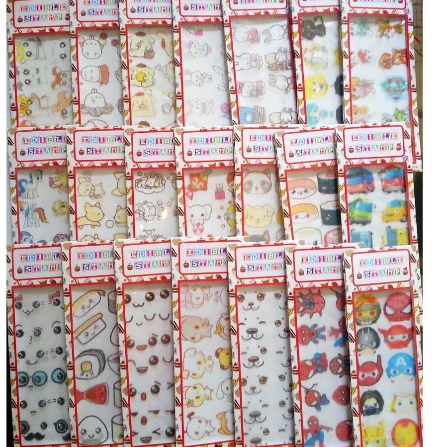 

S3dAng D!skon|S146 HALLOWEN - edible stamp/edible picture/edible stiker/stiker makanan/toping makana