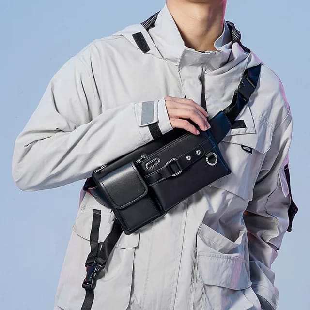 Tas Selempang Polo Amstar Waterproof Terbaru 2022 Waterproof Tas Pinggang Waistbag Tas Kekinian Tas Selempang Pria Wanita