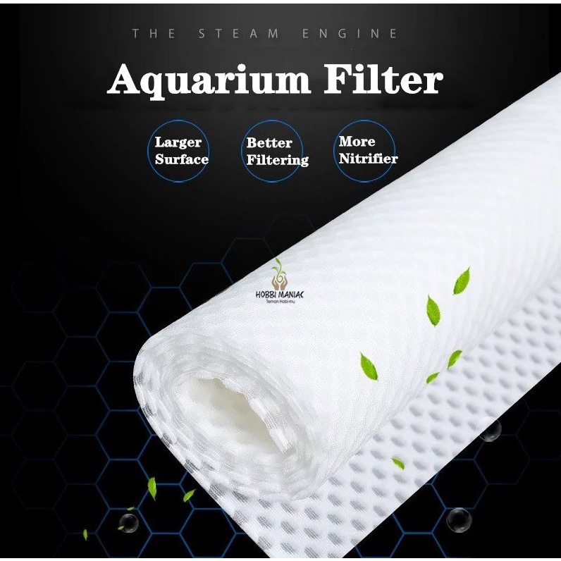 Filter Honeycomb Sarang Lebah Penyaring Pembersih Air Akuarium Kolam