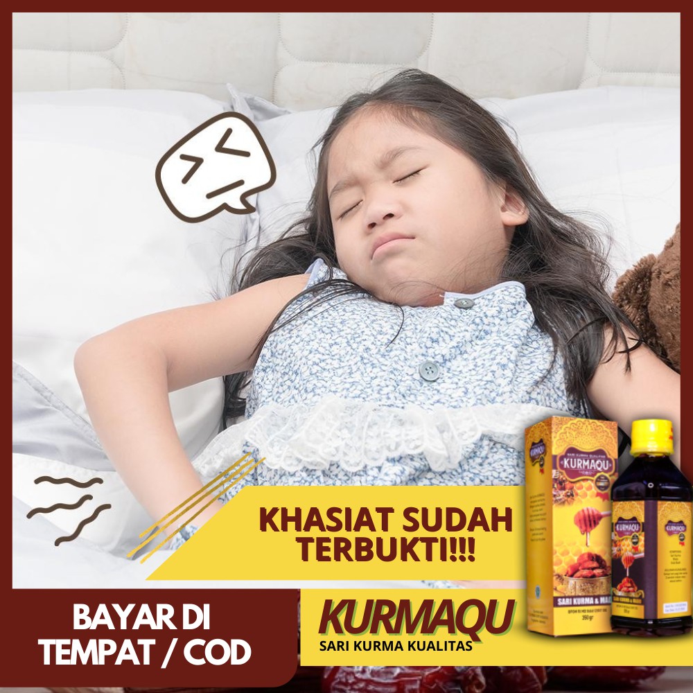 [COD] Obat Cacingan Anak Dan Dewasa - Obat Cacing Kremi Herbal - Sari Kurmaqu