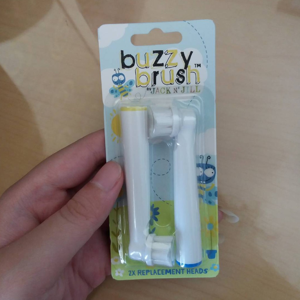 Jack N Jill Buzzy Brush Replacement Heads - 2 Pack