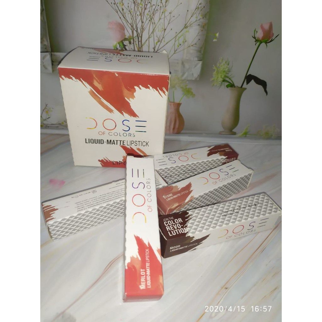 [Per Batang] Lipcream Dose of Colors Liquid Matte