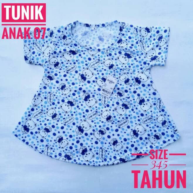 TERLARIS 3 4 5 tahun baju tunik anak perempuan 07