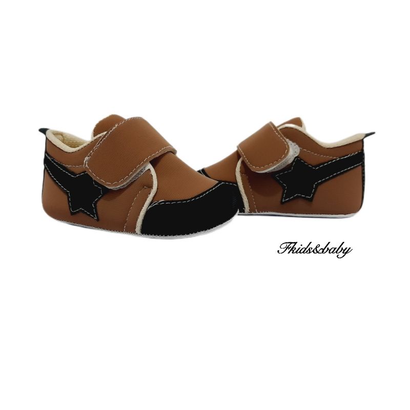 Fkids&amp;baby - Sepatu bayi prewalker / baby shoes - STAR