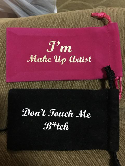 Pouch Kantong Serut Bahan Bludru (beludru Polos)