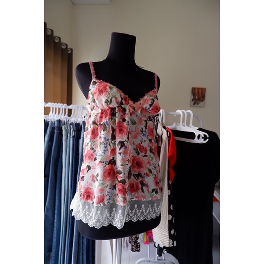 preloved tanktop wanita/atasan yukensi