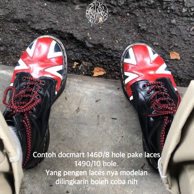 dr martens laces 1461 1460 1490 tali sepatu