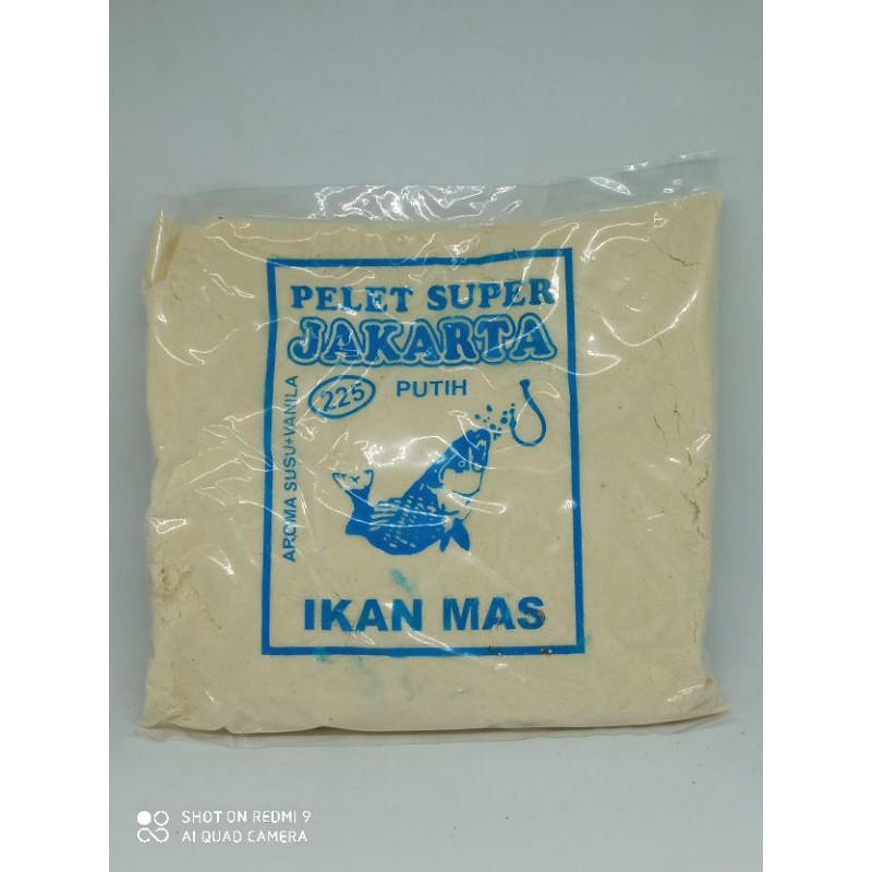 Pelet Super Jakarta Ikan Mas (Putih)