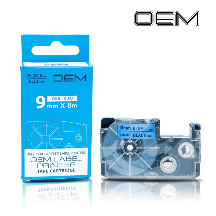 

Langsung Order OEM TAPE EZ LABEL CASIO 9MM BLACK INK BLUE (OXR-9BU) Berkualitas