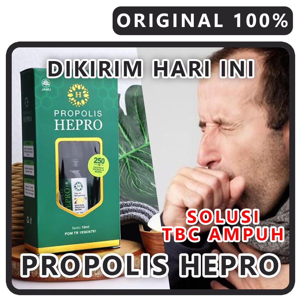 [Garansi 100% Asli] PROPOLIS HEPRO ORIGINAL Distributor Resmi - HEPRO TBC Asma