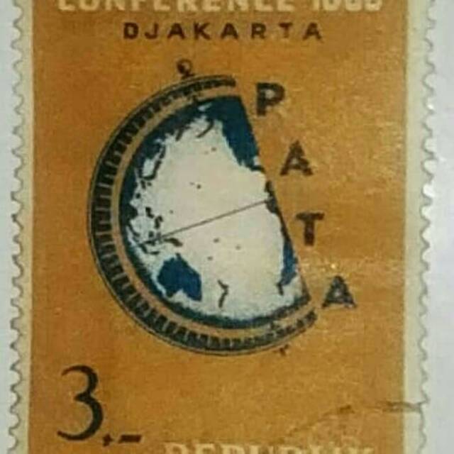 

Perangko RI 12th Annual Conference PATA tahun 1963