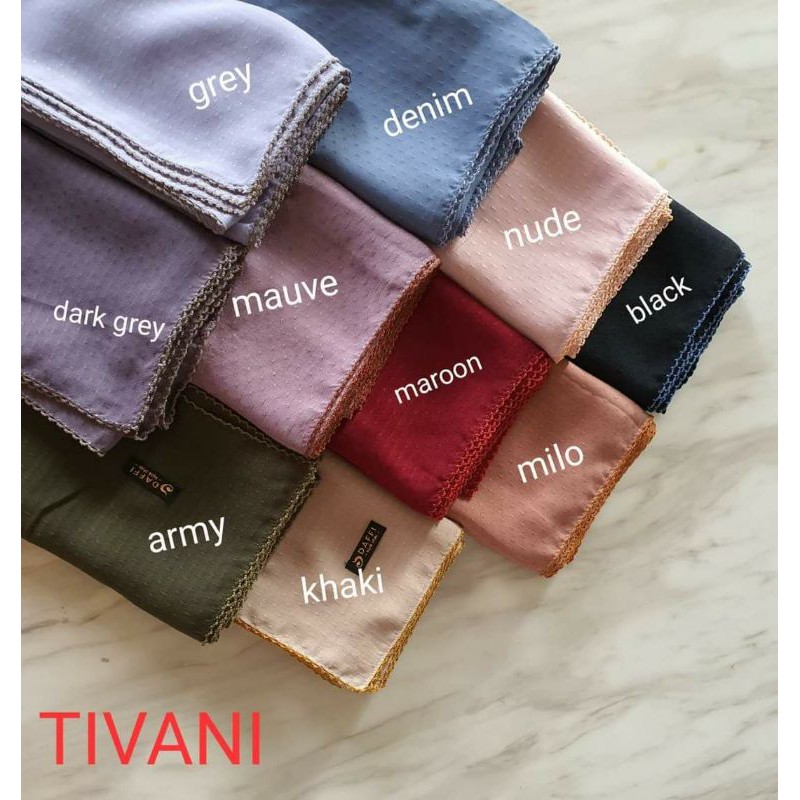 jilbab segi 4 tivani by daffi hijab