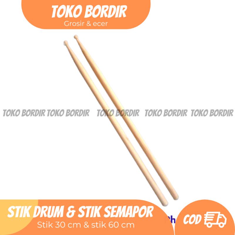 Stik drum band anak 30 cm / stik semapor 60 cm