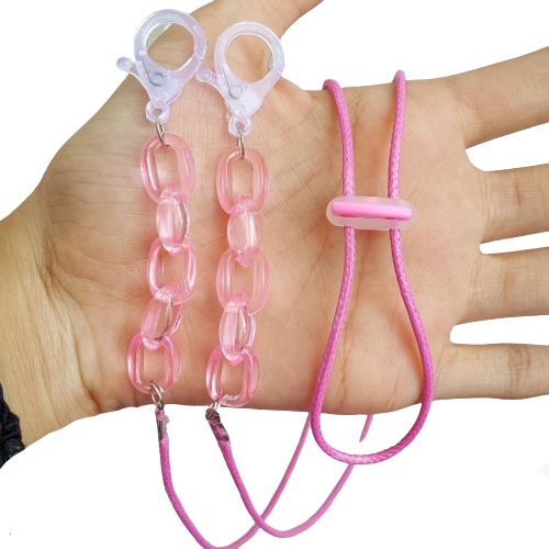 PGX Strap Masker 2in1 Konektor Headloop Tali Masker Kalung Masker Rantai Aksesoris Fashion - A378