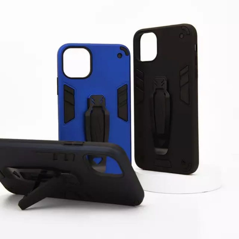 Hardcase overseas iphone 11 pro max stand with metal clip