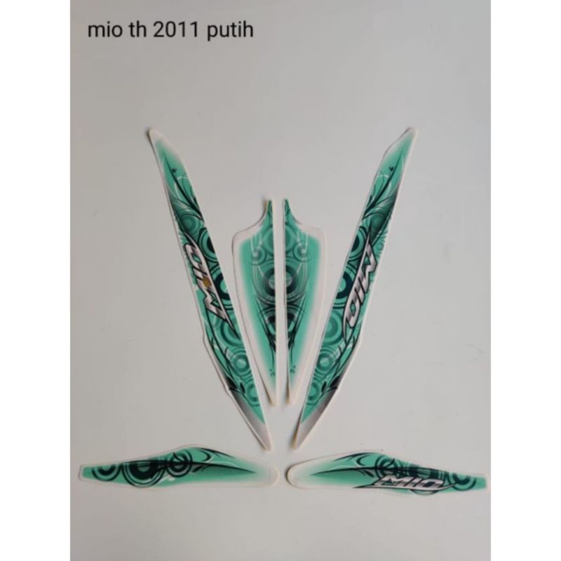 STRIPING MIO SPORTY 2011 PUTIH