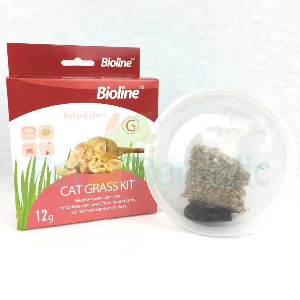 

Pet Republic Snack Kucing BIOLINE Cat Grass Kit 12gr