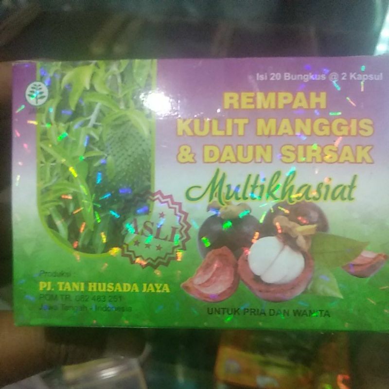 REMPAH KULIT MANGGIS & DAUN SIRSAK