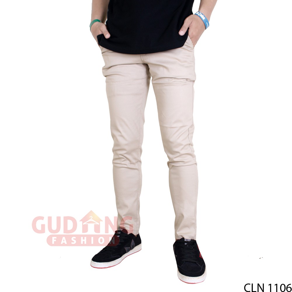 Celana Chino Pants Pria Keren Panjang Casual - CLN 1106