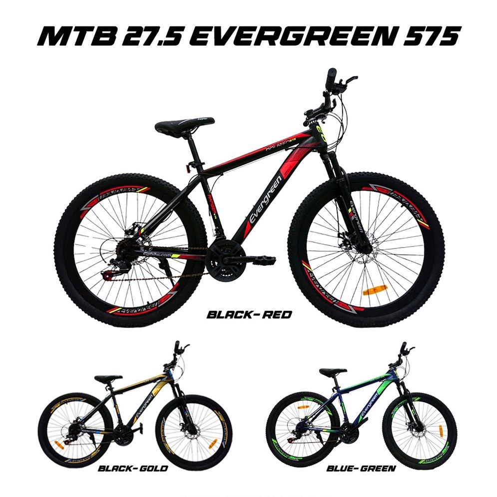 ❤Bazar❤ SEPEDA MTB SEPEDA GUNUNG 27.5 INCH EVERGREEN RANGER 575