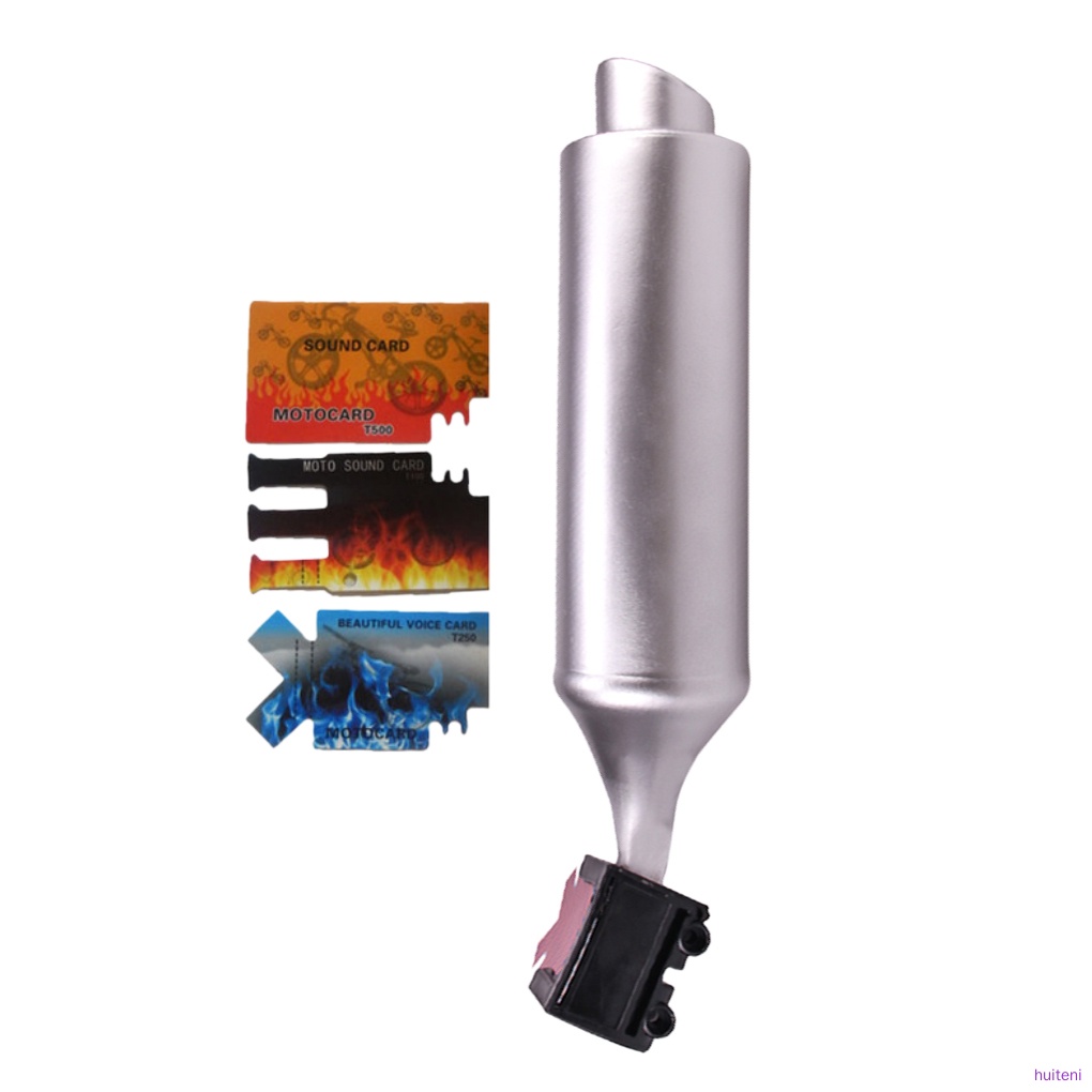 Bike Turbine Plastic Bicycle Turbo Pipe Motorcycle Exhaust Sound Tube Cycling Megaphone System huiteni