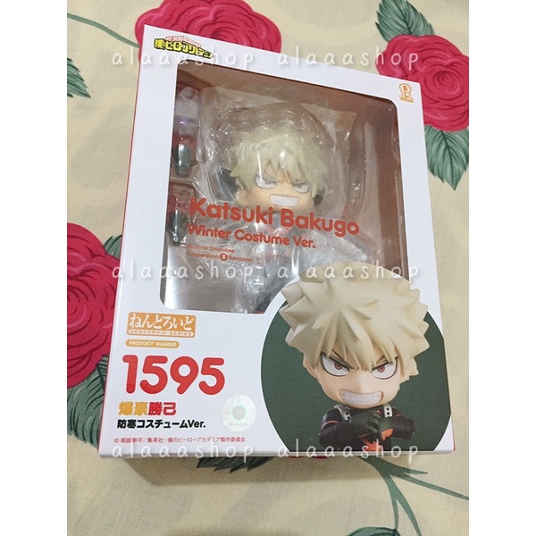 [BOOKED] Nendoroid 1595 Katsuki Bakugo - Winter Costume ver. (MISB / NEW / SEALED) || Nendo My Hero 