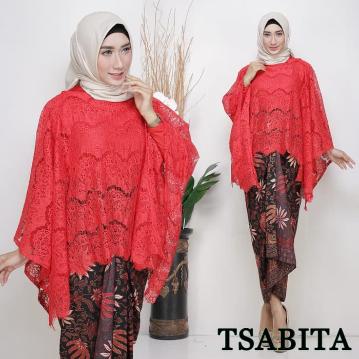 fashion wanita kebaya brokat kalong lace