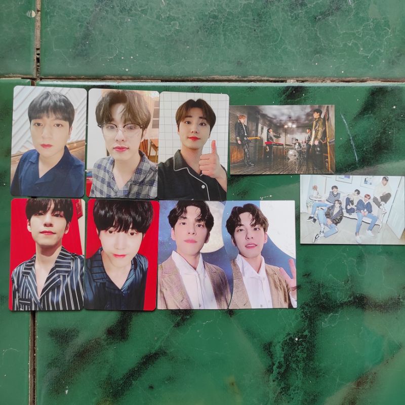 PHOTOCARD MEMORY BOOK DAY6 JAE SUNGJIN WONPIL DOWOON YOUNGK THE PRESENT KPOP