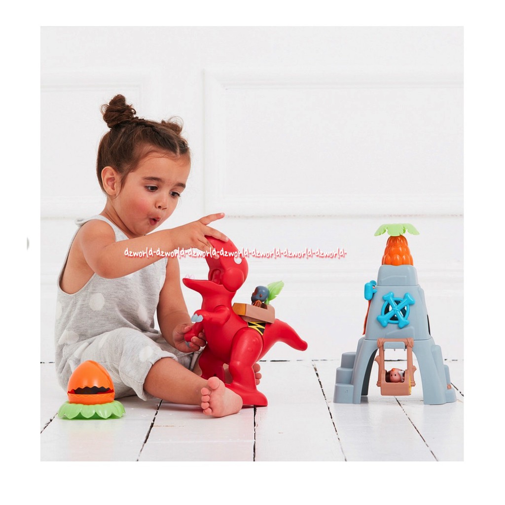 Happyland Dino Playset Mainan Dino Dengan Rumahan