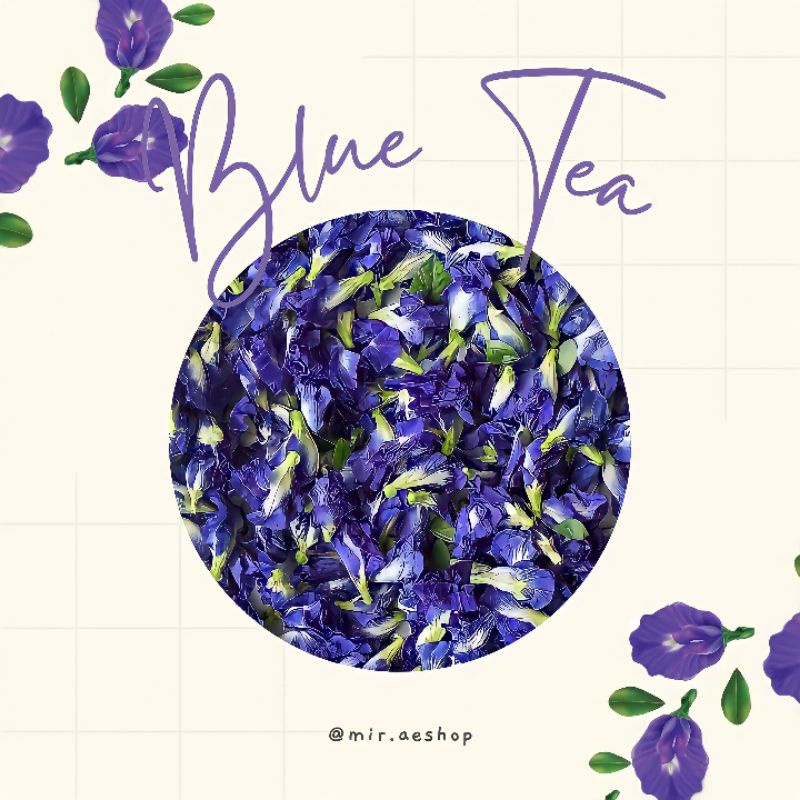

[10gram] Teh Herbal BLUE TEA / BUTTERFLY PEA TEA / BUNGA TELANG