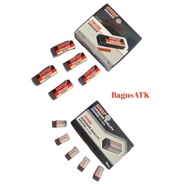 

(1set = 5pcs) Penghapus joyko/Eraser joyko/Setip joyko/Stip Pensil Joyko