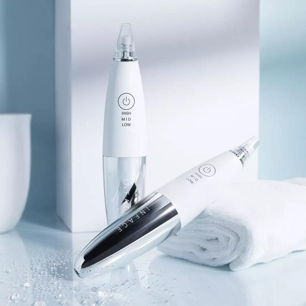 InFace Alat Pembersih Komedo Wajah Elektrik Blackhead Vacuum Suction - MS7000 - White