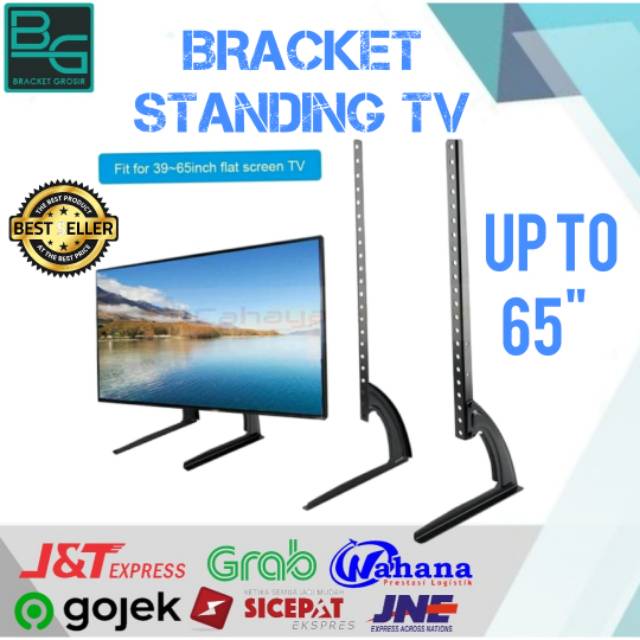 BRACKET STAND KAKI TV 32 S/D 65 INCH BEST QUALITY