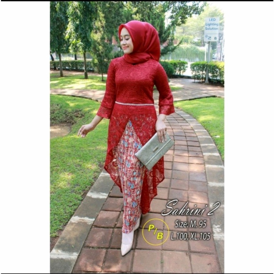 PROMO  KEBAYA, BISA COD (CUMA ATASAN SAJA) ATASAN KEBAYA BRUKAT FLOY KUTUBARU / KEBAYA SRIKANDI / ke