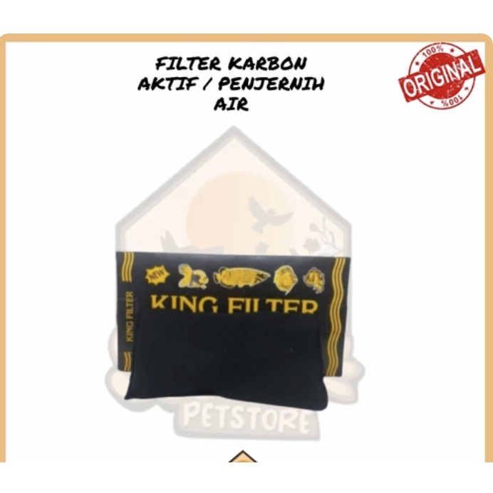 king filter karbon aktif / carbon aktif media filter penjenih air