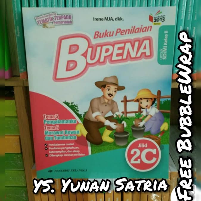 

❤BISA COD❤ Buku BUPENA jilid 2C kelas 2 SD Kurikulum 2013
