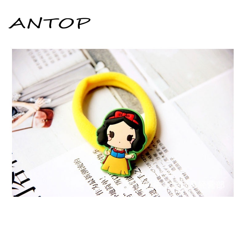 1 Pc Disney Princess Hair Tie Accessory Hair Accessories Jasmine Snow-White Ariel Le-Pei Aisha ANTOP