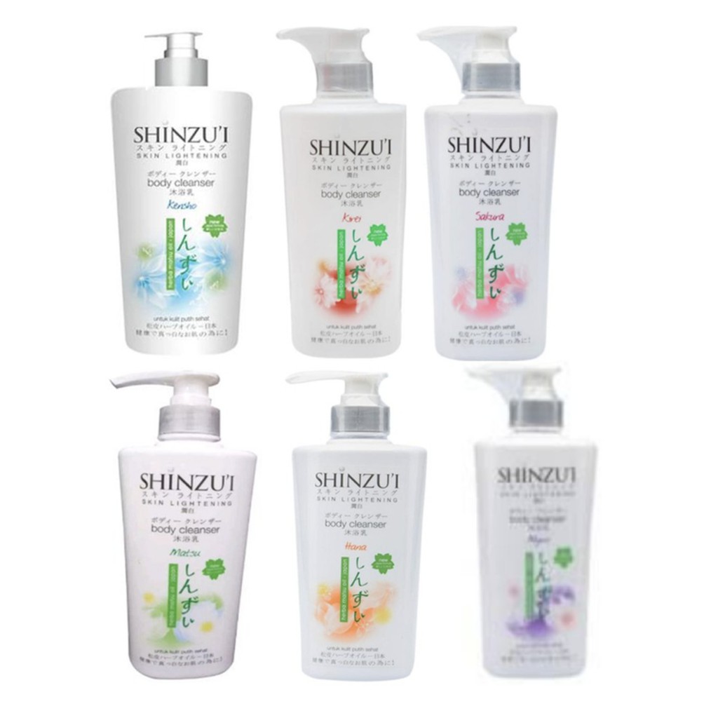 Shinzui body cleanser 500 ML pump