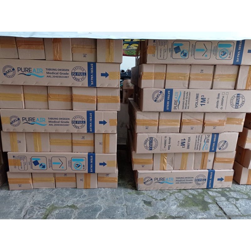Tabung Oksigen PURE AIR OKSIGEN 1m³
