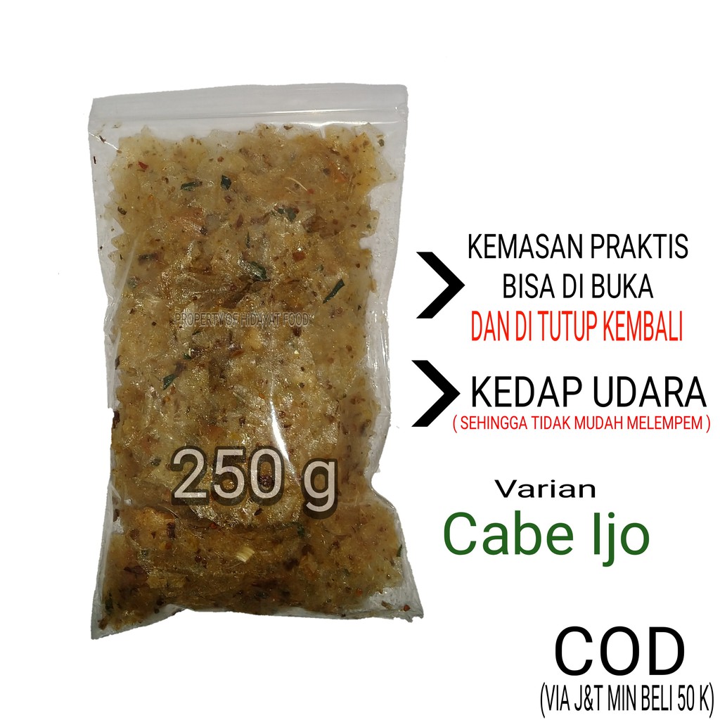 

Keripik Kaca Keripik Beling Kemasan 1/4 kg