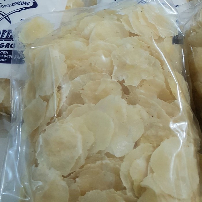 Emping Aceh Kualitas Super Emping Grade A Super Tipis Melinjo Aceh - 500gr