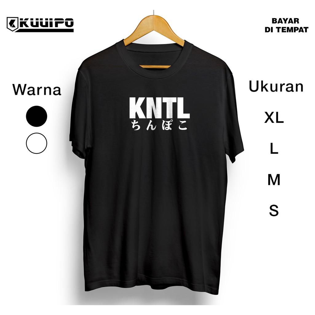 KAOS KNTL JAPANESE / BAJU DISTRO JEPANG IMPORT / PAKAIAN COWOK KEREN / ATASAN PRIA / KANJI CINA