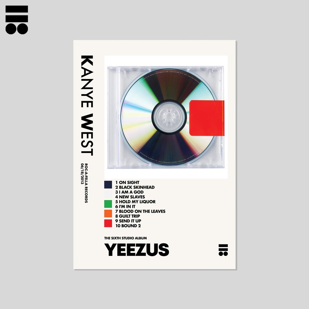 Kanye West - Yeezus Poster