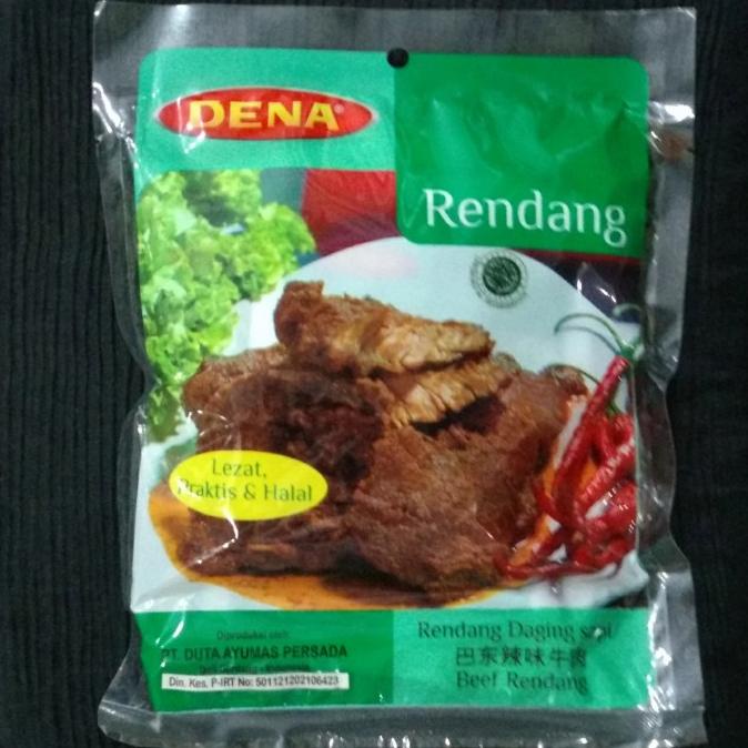 

Rendang Daging sapi merk Dena