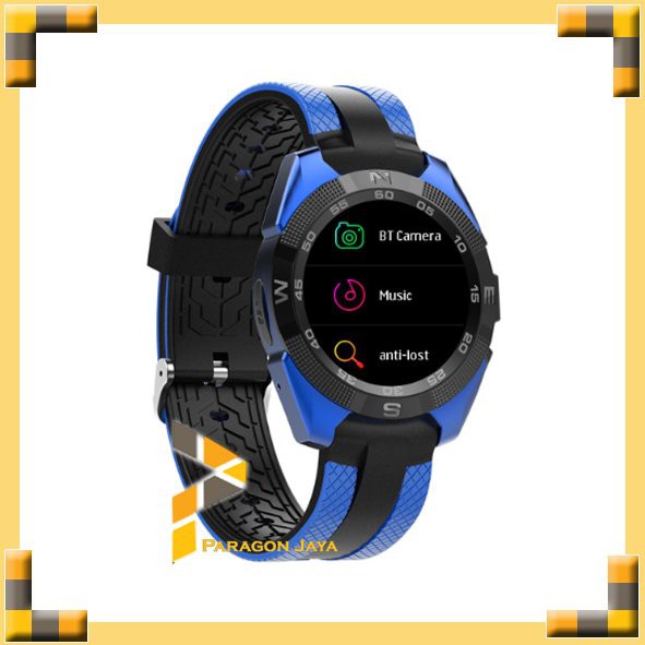 #GudangSatu - Microwear L3 Smart Watch - Jam Tangan Smartwatch L3 Heart Rate - Biru