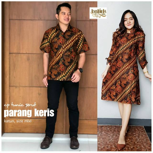 Couple parang keris // Batik solo