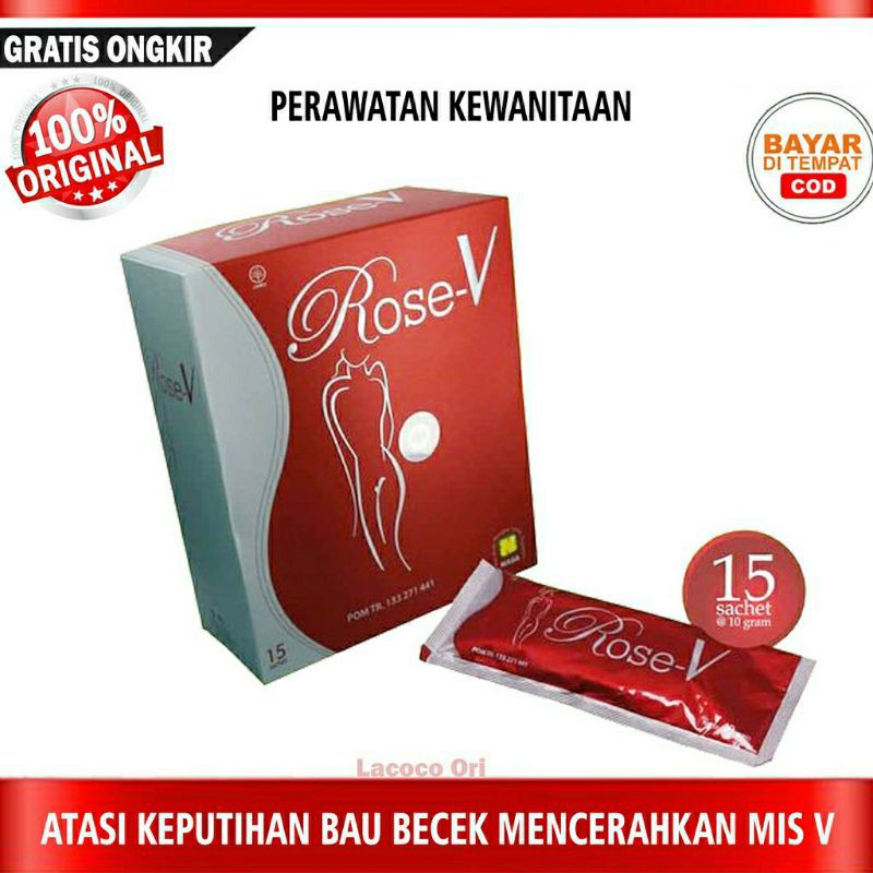 Rose v mengatasi keputihan & memperlancar haid