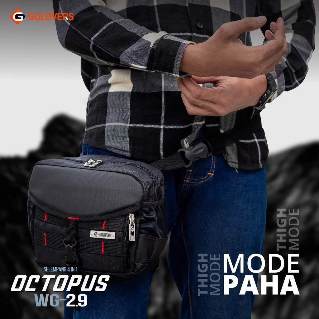 DISTRIBUTOR TAS-Tas Dada Chest Bag Kantong OUTDOUR ORI/Waistbag Dada Trendy/Tas Dada 4 In