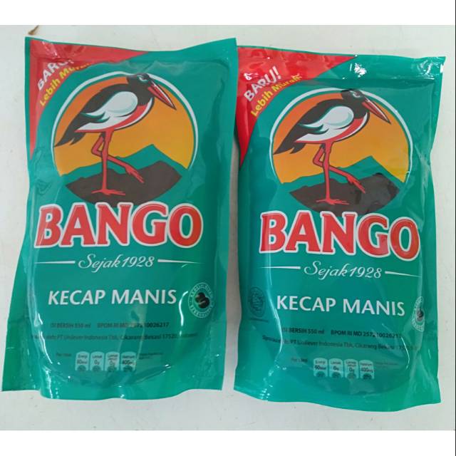 

Bango Kecap Manis Pouch 550Ml